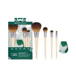 EcoTools Core Five Makeup Brush and Sponge Kit, 5 Piece Set